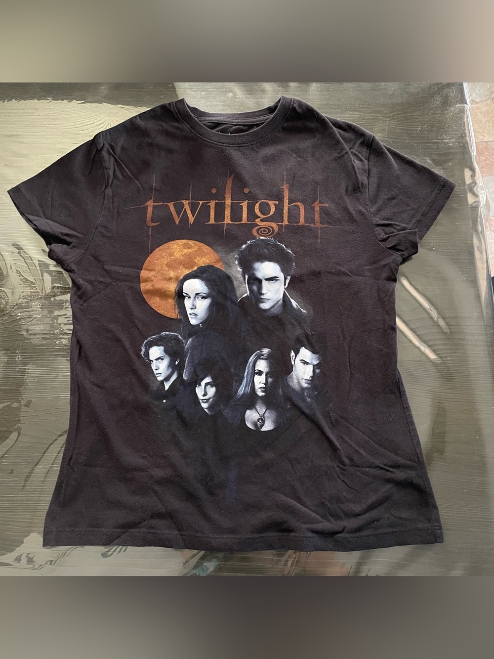 Twilight saga black T-shirt